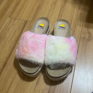 Maui Island Fur Slippers